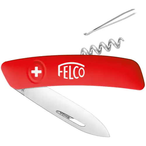 Kit Promocional Tesoura Poda Manual Felco 2 + Canivete Felco